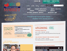 Tablet Screenshot of coventmarket.com